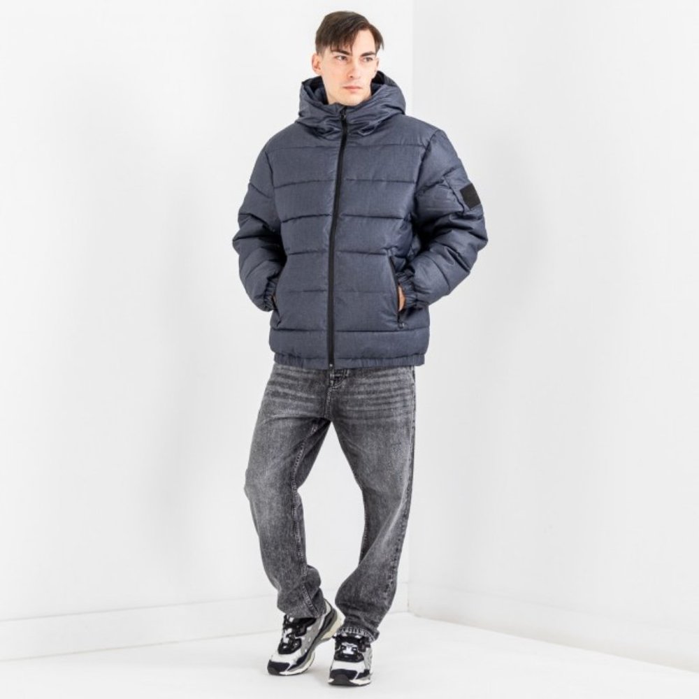 LIKE NEW. REPLAY DENIM SARTORIALE QUILTED JACKET. Retail $700
